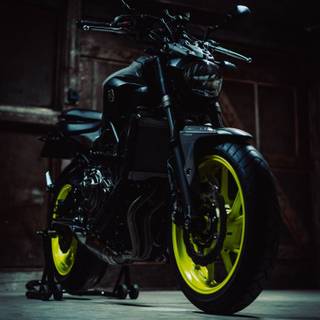 Yamaha MT 07 iPhone wallpaper