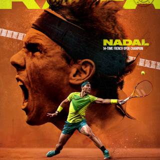 Rafa Nadal iPhone wallpaper