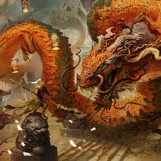 Chinese mythology wallpaper