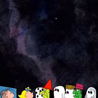 Charlie Brown Halloween iPhone wallpaper