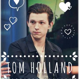 Cute Tom Holland wallpaper