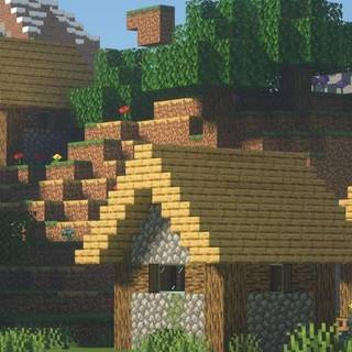 Minecraft home wallpaper