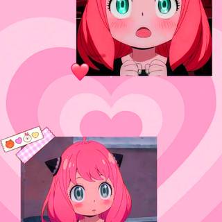 Anya and Damian wallpaper