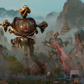 War Robot Skyros wallpaper