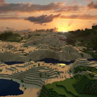 Mincraft world wallpaper