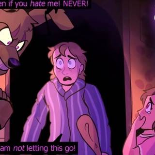 Springtrap and Deliah wallpaper