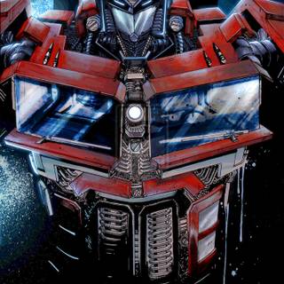 Optimus Prime art wallpaper
