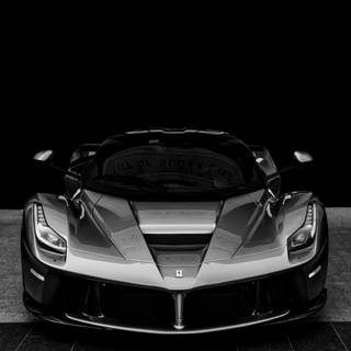 Ferrari LaFerrari white wallpaper