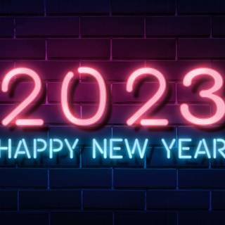 Happy New Year 2023 PC wallpaper