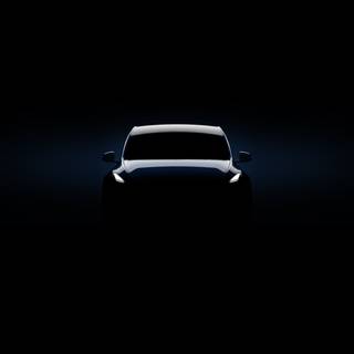 Tesla black wallpaper