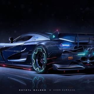 Black super cars wallpaper