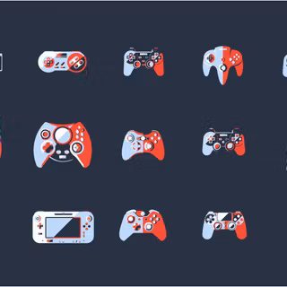 Gaming remote wallpaper