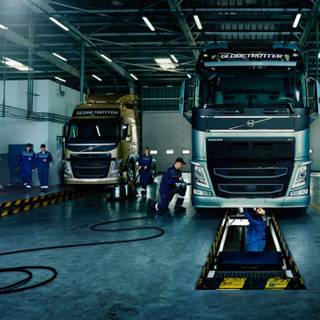 Tractor trailer wallpaper