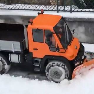 Snow plow wallpaper