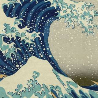 Hokusai iPhone wallpaper