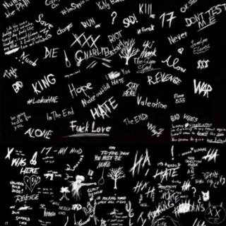 Aesthetic writing wallpaper