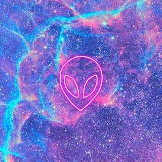 Halloween alien wallpaper