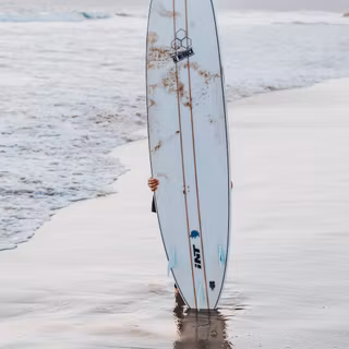 Summer beach surfboard wallpaper
