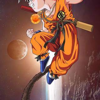 Sad anime Goku wallpaper
