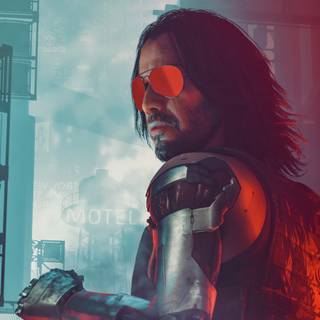 Cyberpunk 2077 Keanu wallpaper