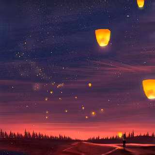 Night phone wallpaper