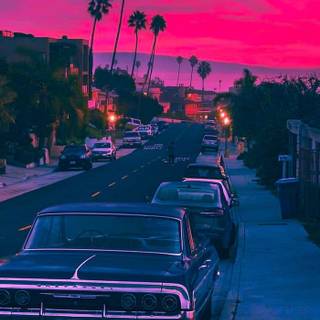 Aesthetic street wallpaper