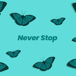 Green aesthetic butterfly wallpaper