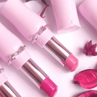 Pink makeup wallpaper