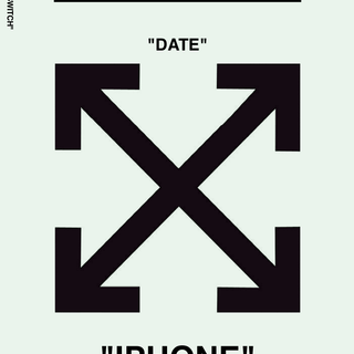 Off White iPhone 13 Pro Max wallpaper