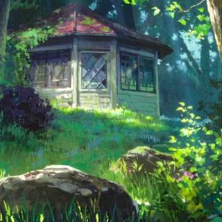 Anime cottagecore wallpaper