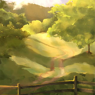 Anime cottagecore wallpaper