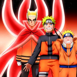 Naruto all forms wallpaper