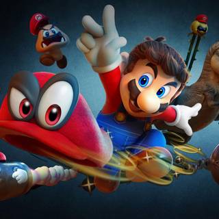 Nintendo characters wallpaper