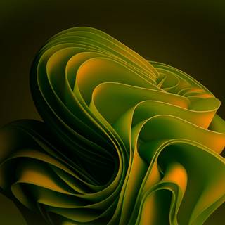 Windows 11 green wallpaper