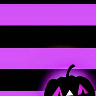 Purple Halloween iPhone wallpaper