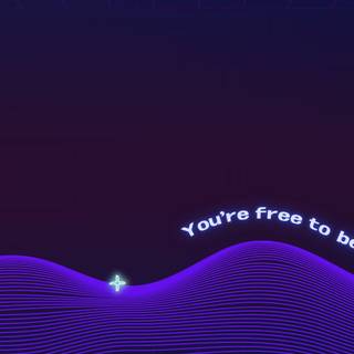 Y2k purple wallpaper