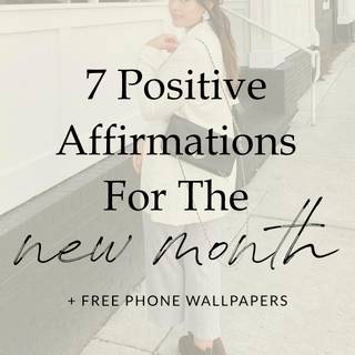 Positive affirmations wallpaper