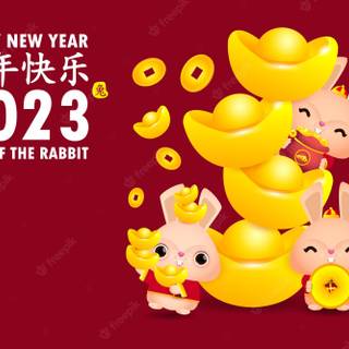 Gong Xi Fa Cai 2023 wallpaper
