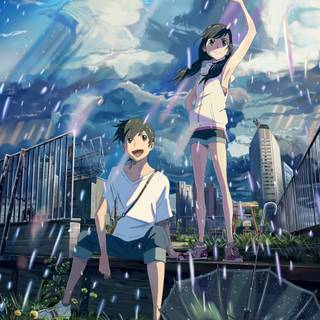 Anime weather wallpaper