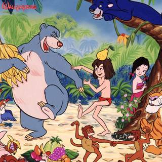 Jungle Book cartoon wallpaper