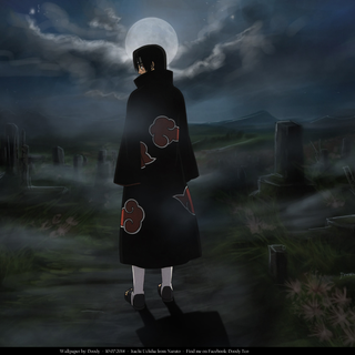 Aesthetic Itachi Uchiha wallpaper