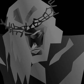 Jesus dark aesthetic desktop wallpaper