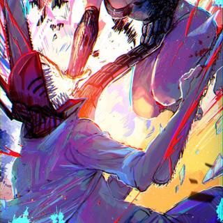 Chainsaw Man iPhone wallpaper