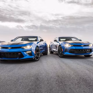Blue Camaro wallpaper