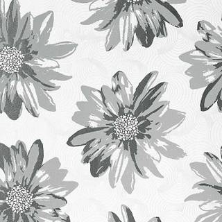 Grey flower wallpaper