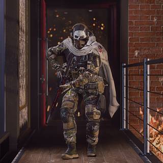 Ghost Call of Duty MW2 2022 wallpaper