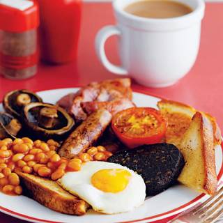 English breakfast wallpaper