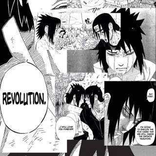 Naruto manga panel wallpaper