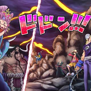 Luffy onigashima wallpaper