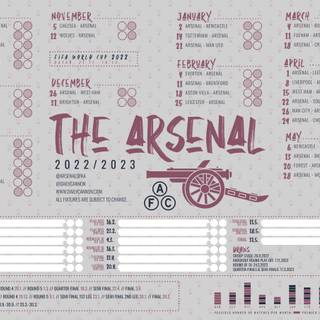 Arsenal 2022/23 wallpaper